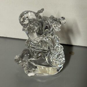 Princess House Crystal Treasures Circus Elephant 24% Lead Crystal